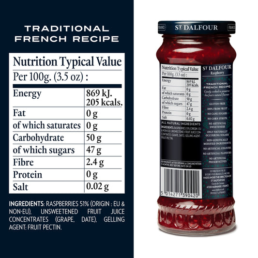St Dalfour Raspberry Fruit Spread 284G — image 2
