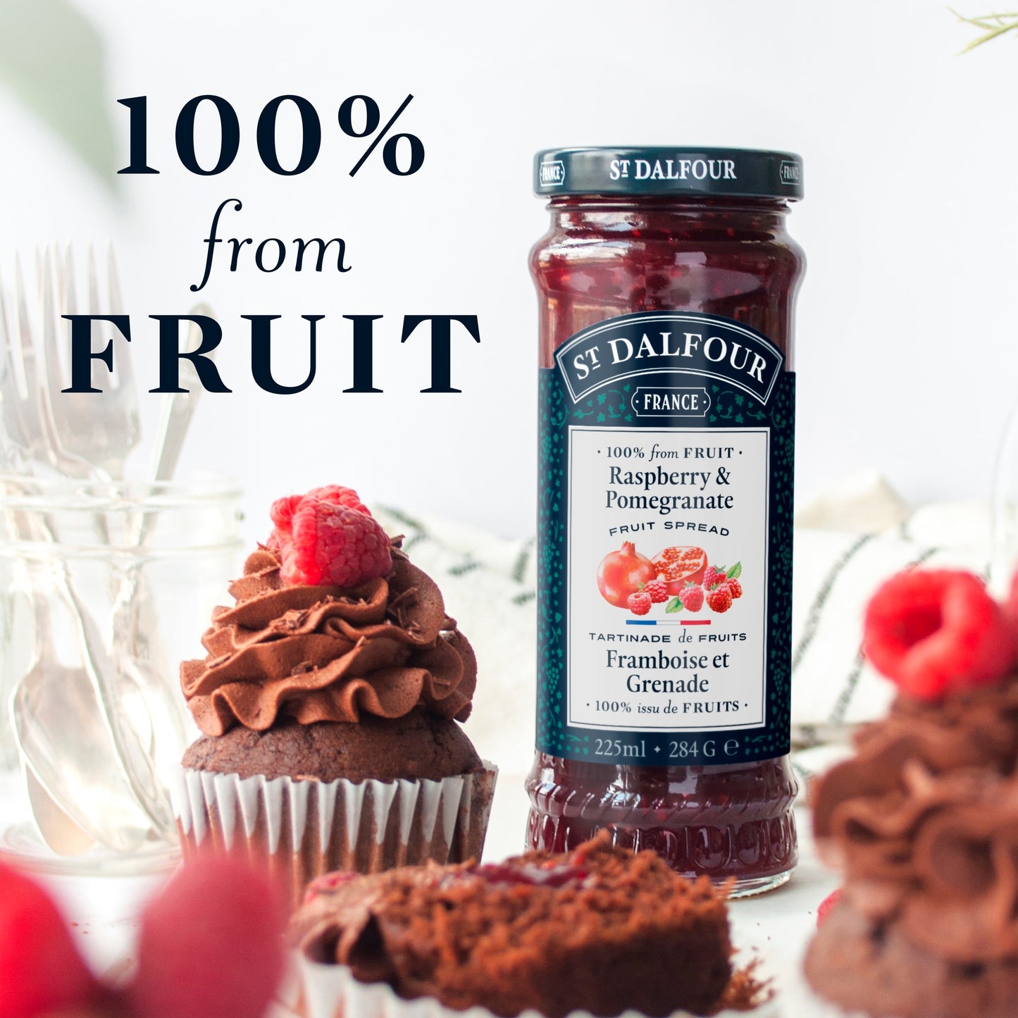 St Dalfour Strawberry Fruit Spread 284G — image 5