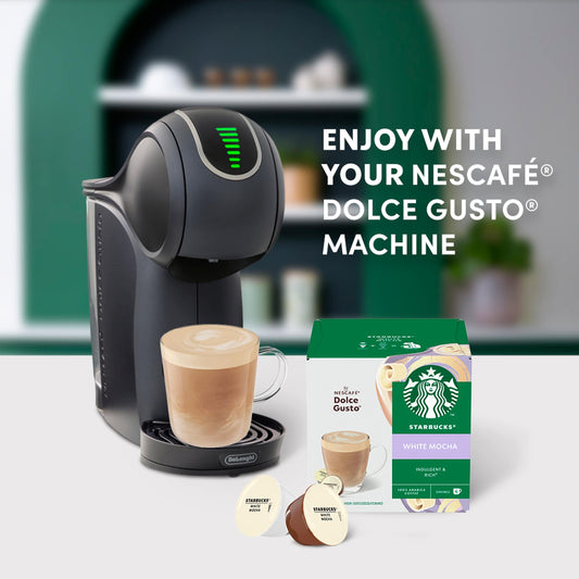 Starbucks by Nescafe Dolce Gusto White Mocha Coffee Pods x12 123g — image 2