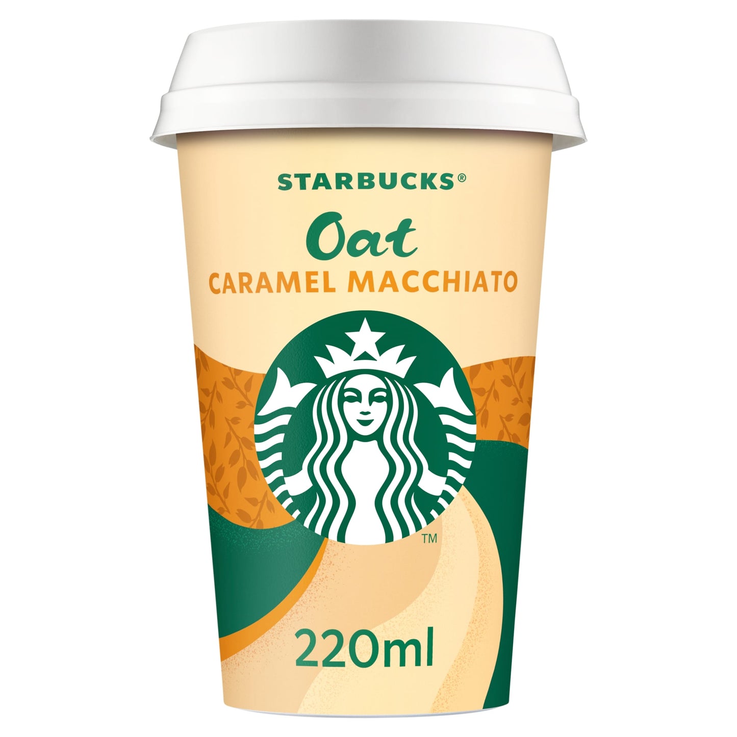 Starbucks Oat Caramel Macchiato Iced Coffee 220ml — image 1