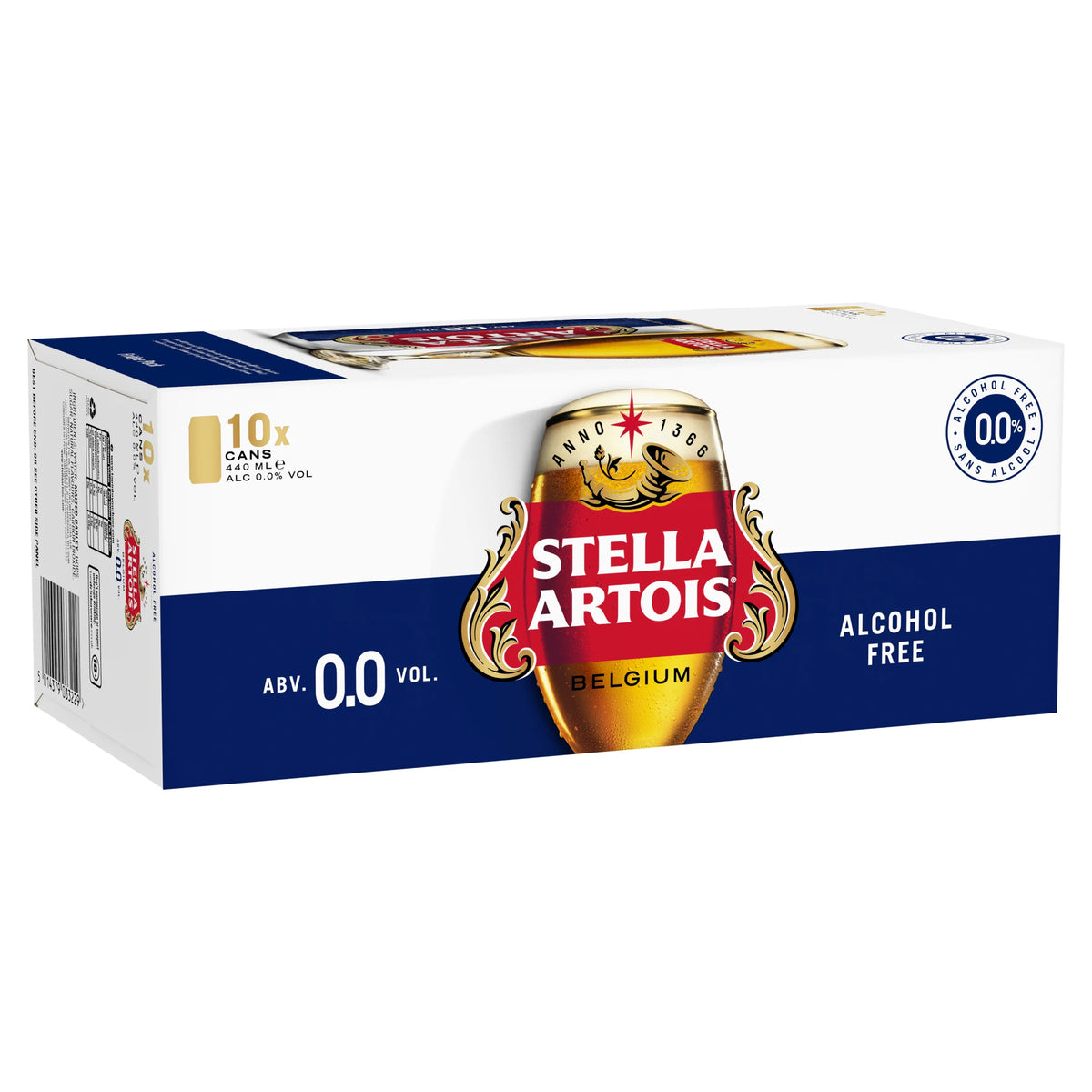 Stella Artois Belgium Alcohol Free 10x440ml — image 1