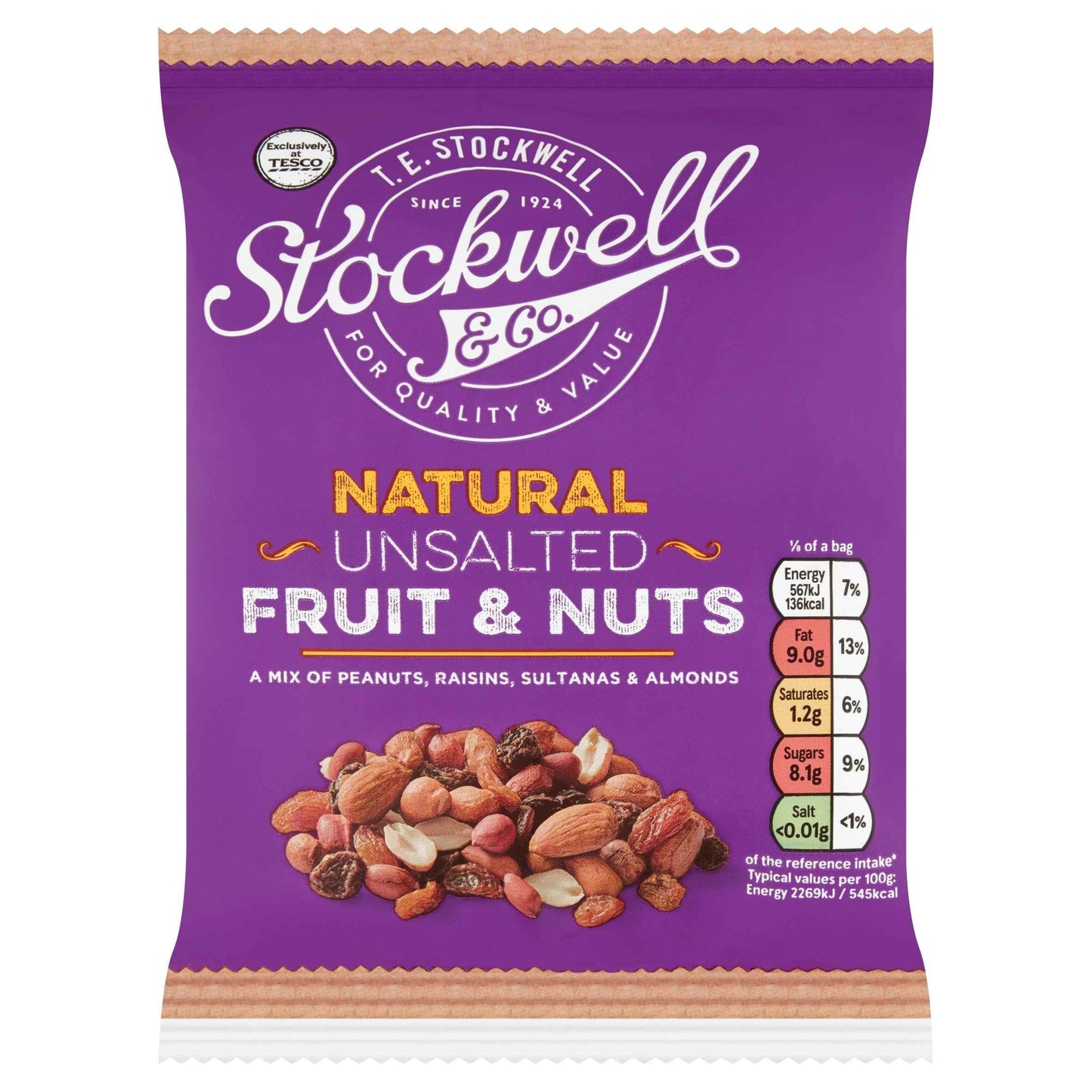 Stockwell & Co Fruit And Nut Mix 200g