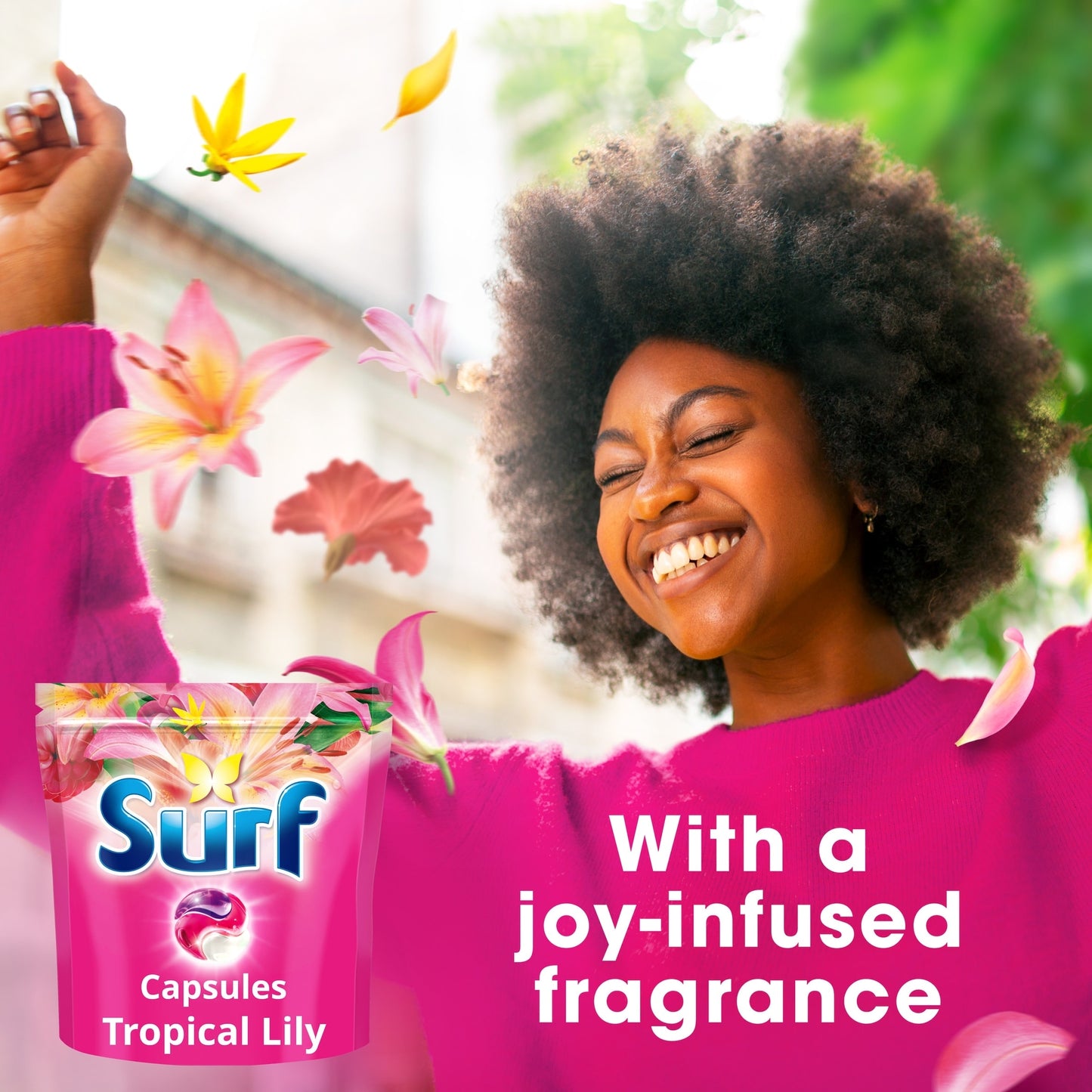 Surf 3 in 1 Tropical Lily Washing Capsules 51 Washes 882g — image 5