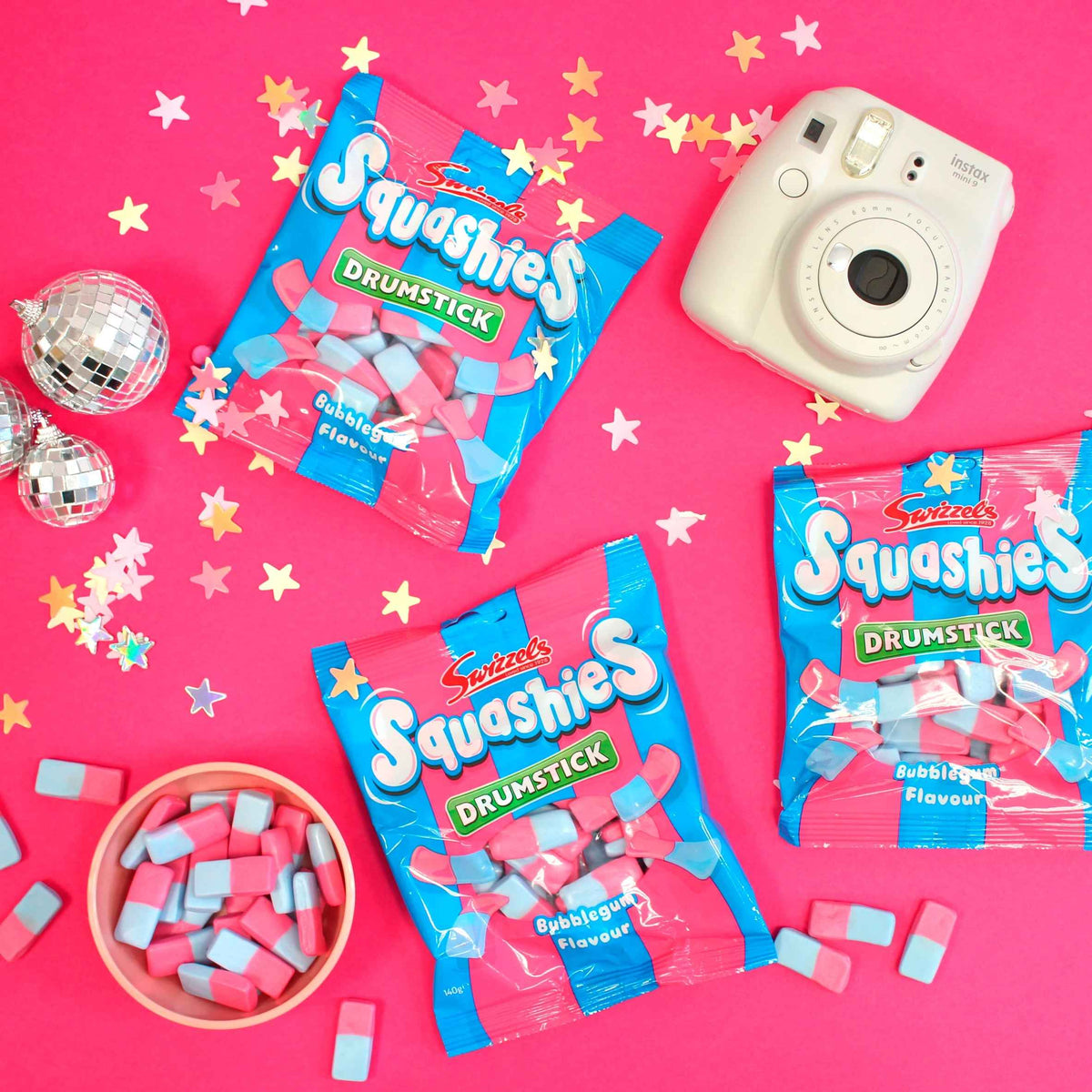Swizzels Drumstick Squashies Bubblegum Flavour 140g gallery