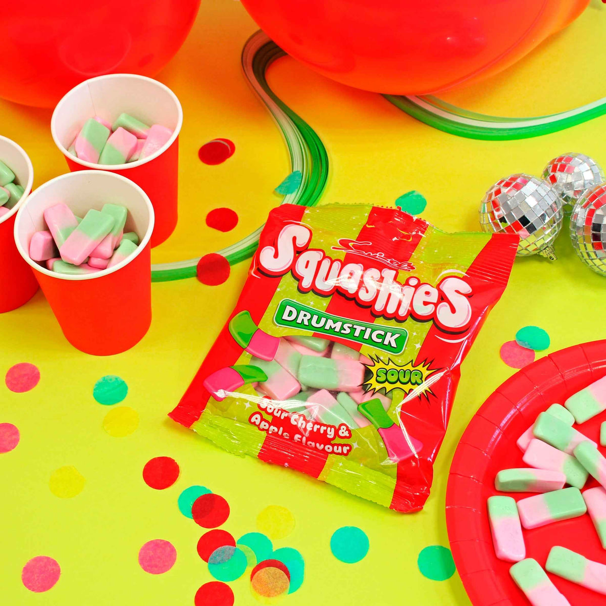 Swizzels Drumstick Squashies Sour Cherry & Apple 140g gallery
