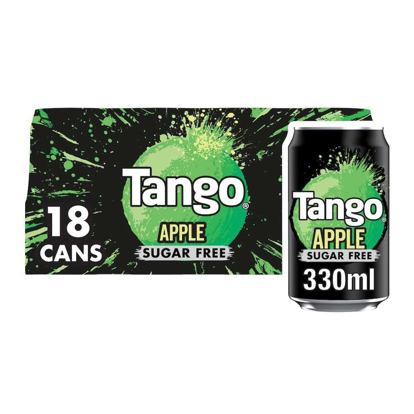 Tango Apple Sugar Free Cans 18x330ml — image 1
