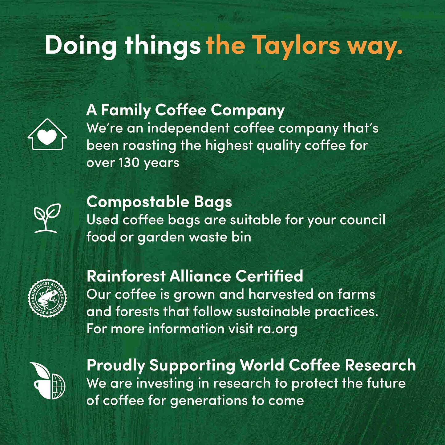 Taylors 10 Hot Lava Java Coffee Bags 75G — image 4