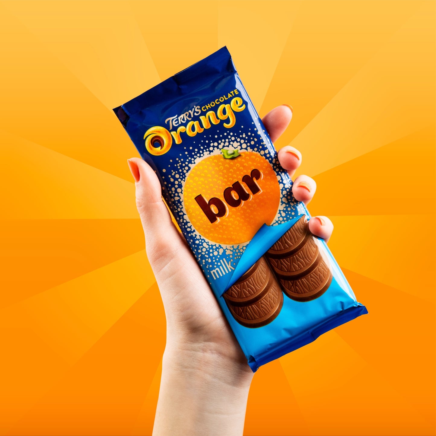 Terry's Milk Chocolate Orange Bar 90g — image 2