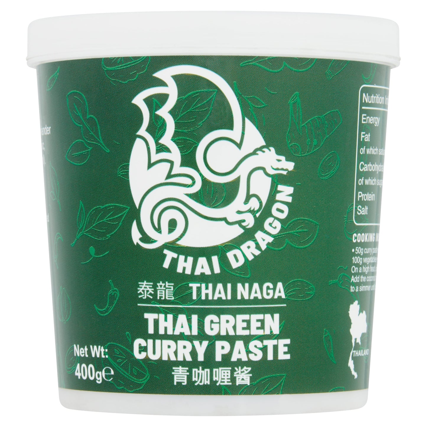Thai Dragon Green Curry Paste 400G — image 1