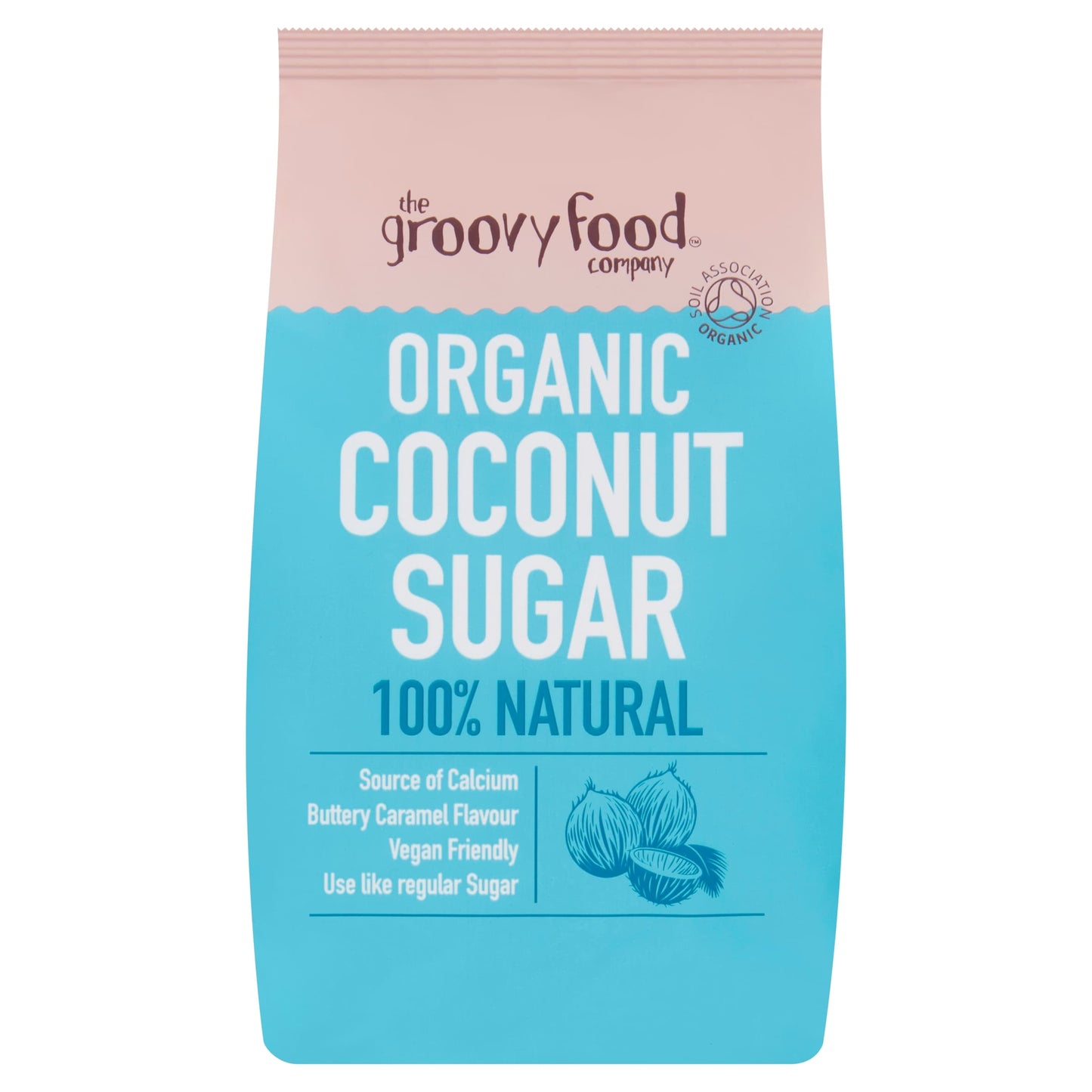 The Groovy Food Company Organic Coconut Sugar 500g — image 1