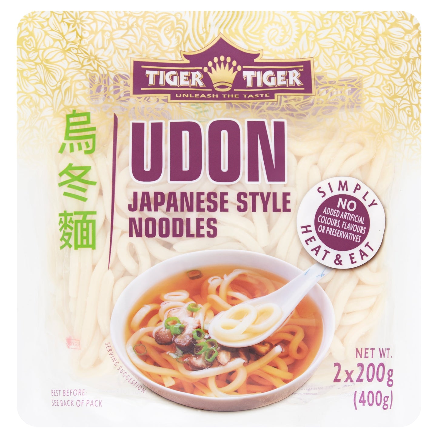 Tiger Tiger Udon Japanese Style Noodles 400G — image 1
