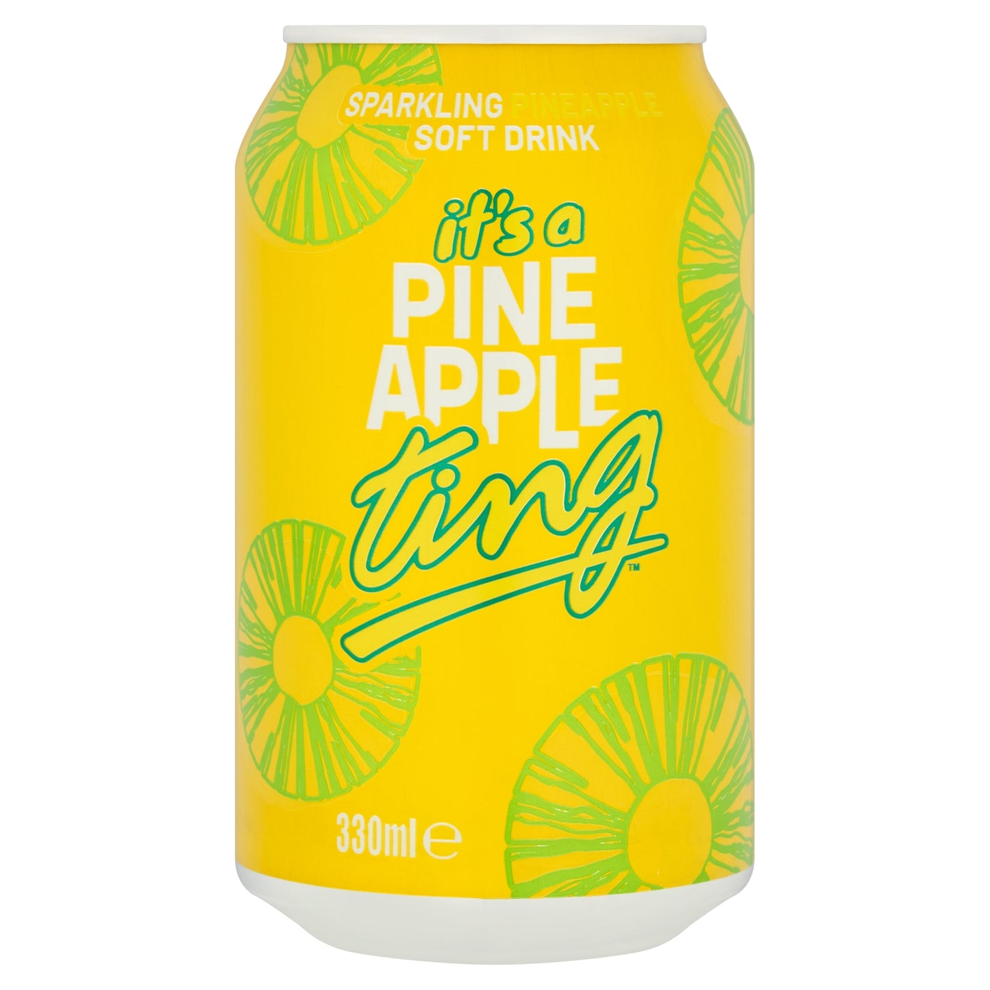 Ting Pineapple Soda 330ml — image 1