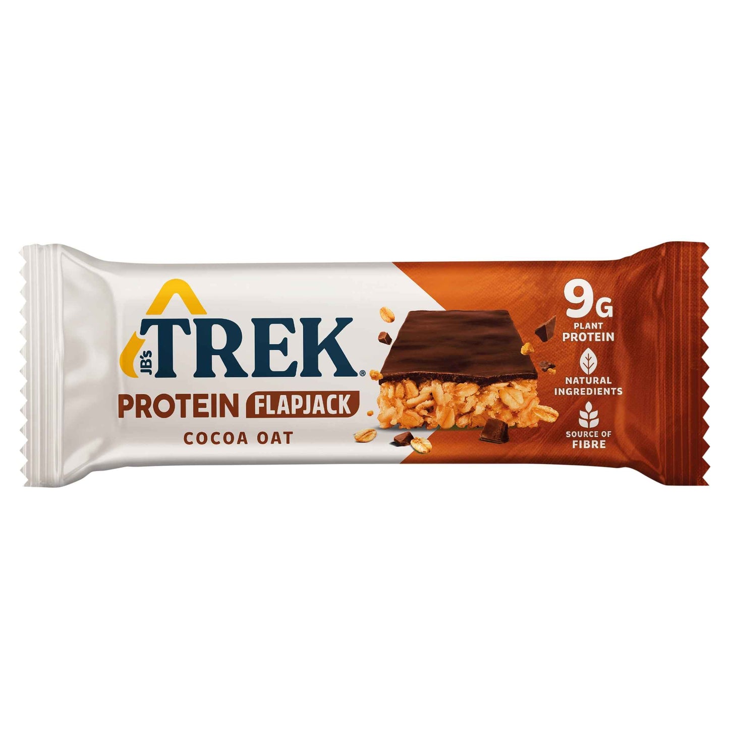 TREK Protein Flapjack Cocoa Oat 50g