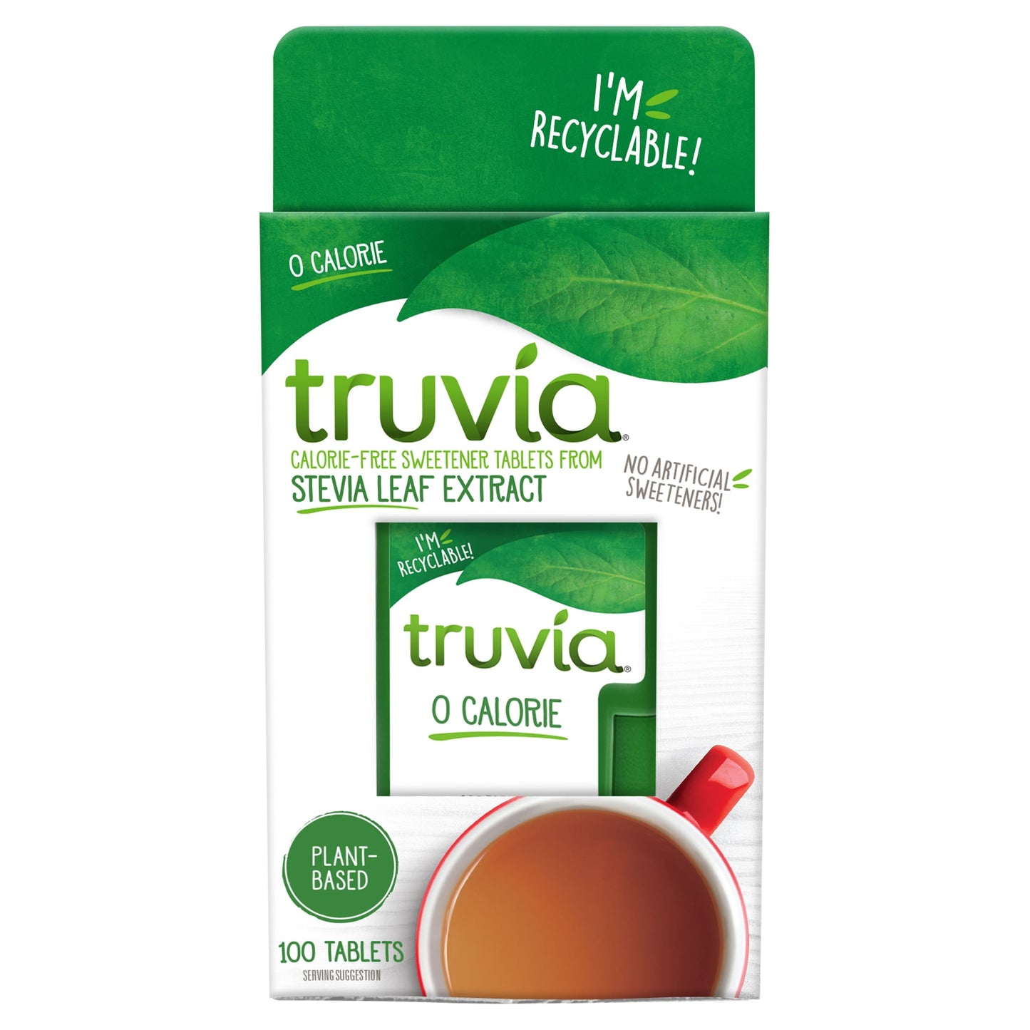 Truvia Sweetener From Stevia Leaf 100 Tablets 5G — image 1