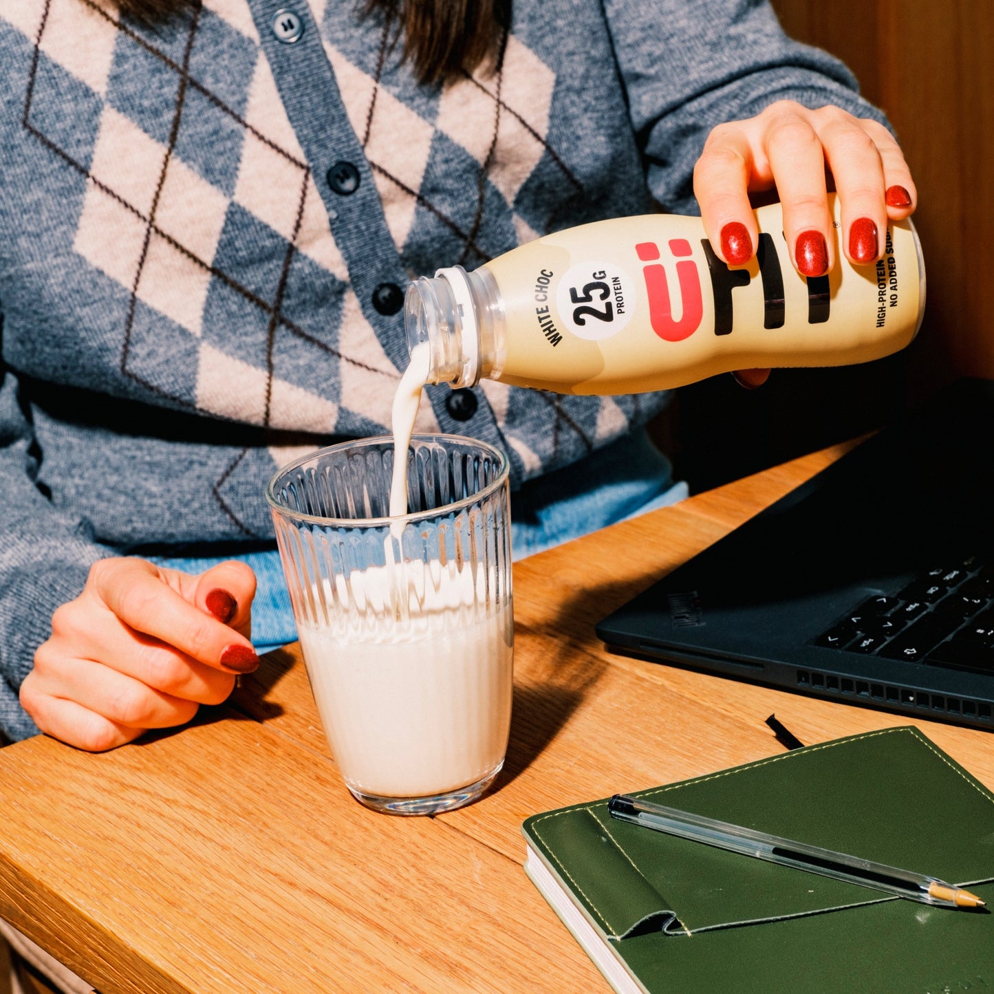 UFIT High Protein Milkshake - White Chocolate 330ml — image 4