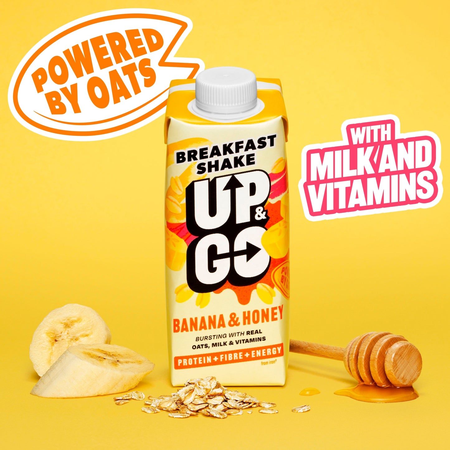 Up & Go Breakfast Shake - Banana & Honey 300ml — image 5