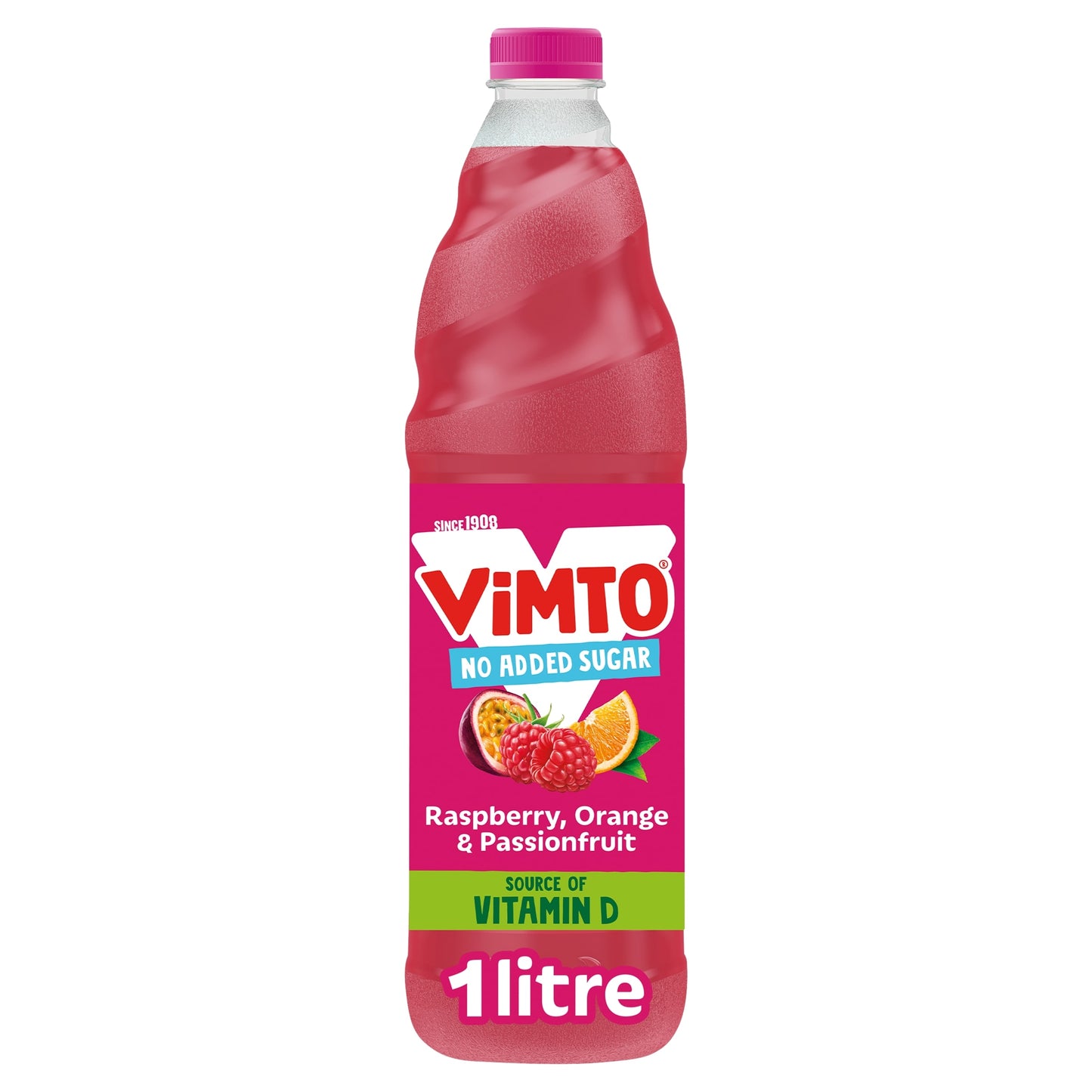 Vimto Remix Orange Raspberry Pasn/ Fruit Squash 1L — image 1