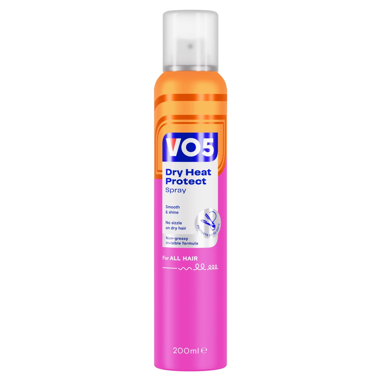 VO5 Dry Heat Protect Spray 200ml — image 1