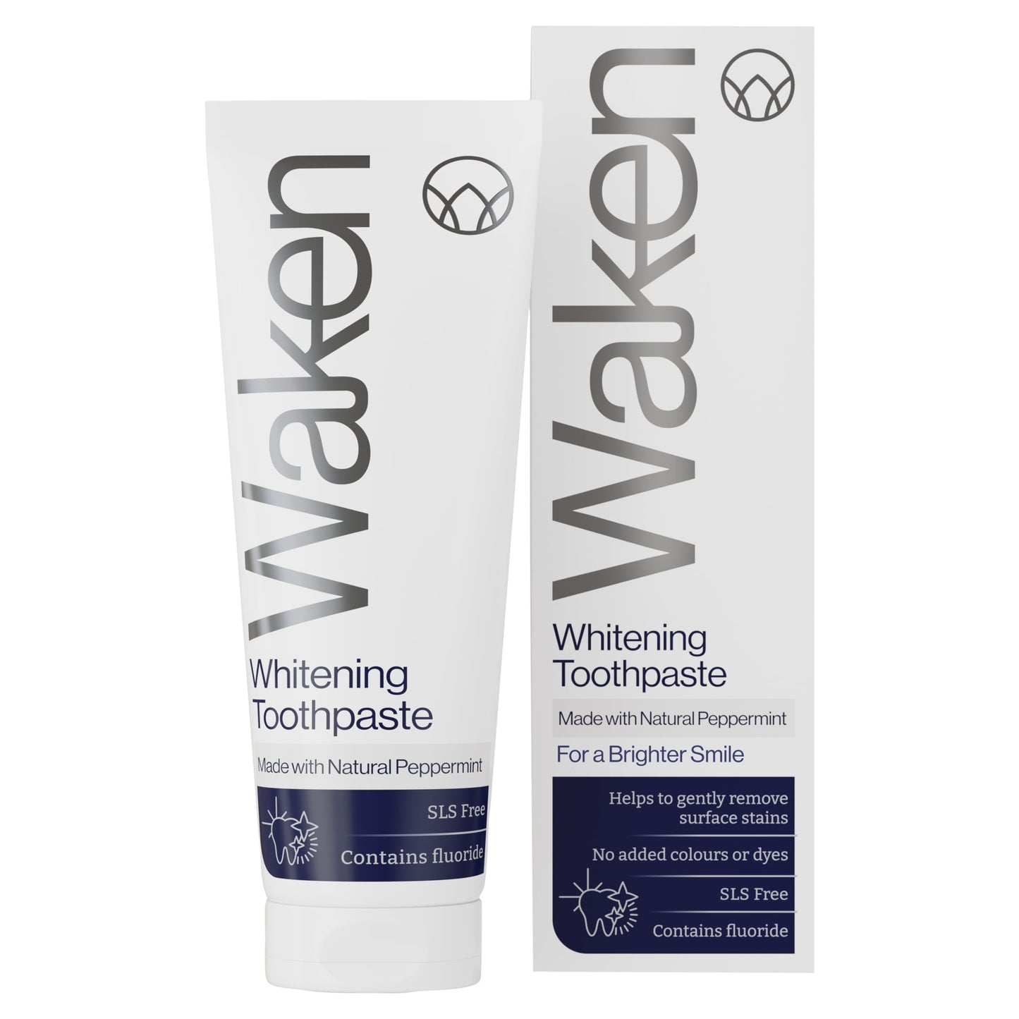 Waken Whitening Toothpaste Peppermint 75ml — image 1