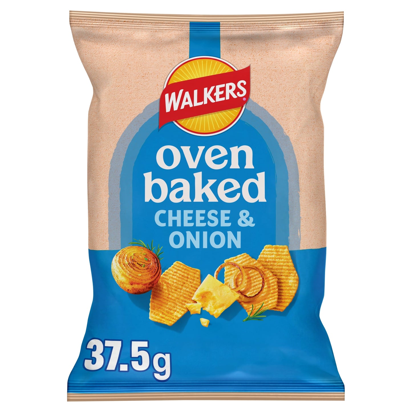 Walkers Baked Cheese & Onion Grab Bag Crisps 37.5g ā image 2