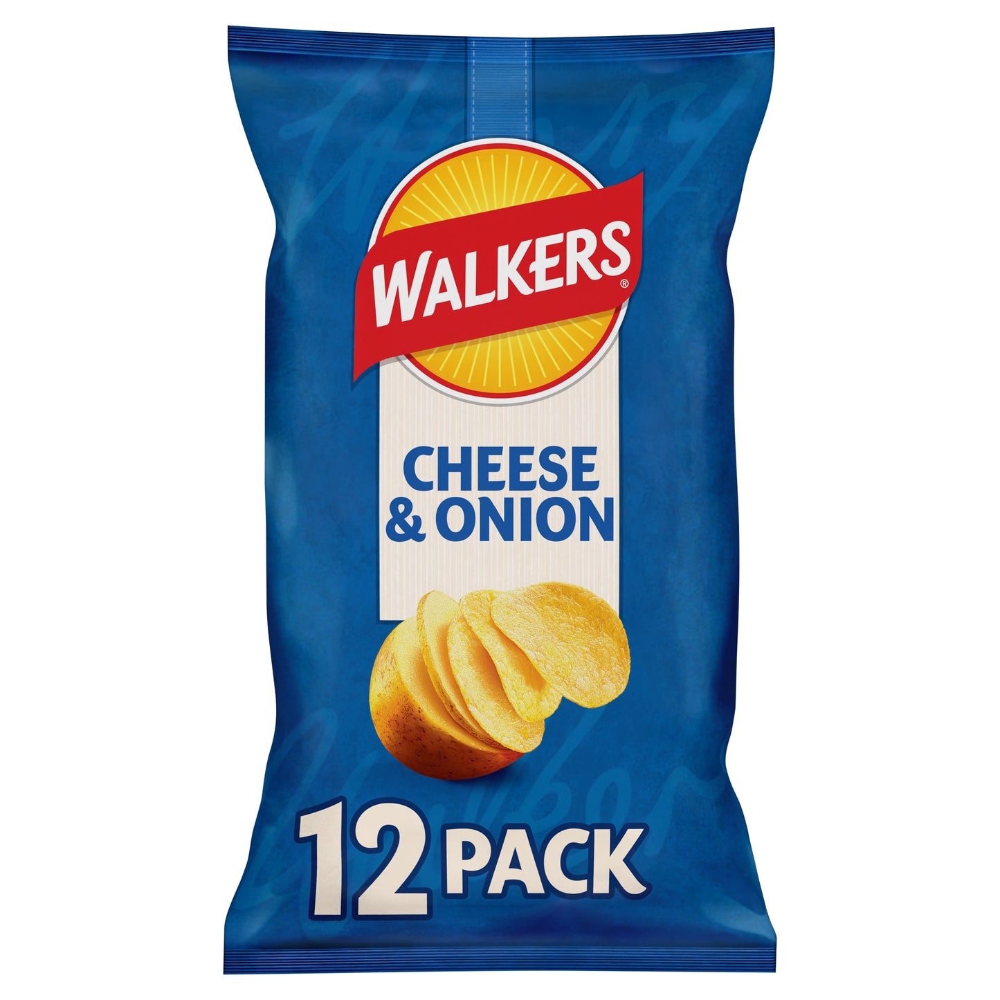 Walkers Cheese & Onion Multipack Crisps 12x25g — image 5
