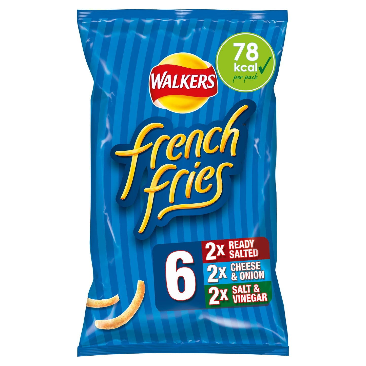 Walkers French Fries Variety Multipack Crisps 6x18g — image 3