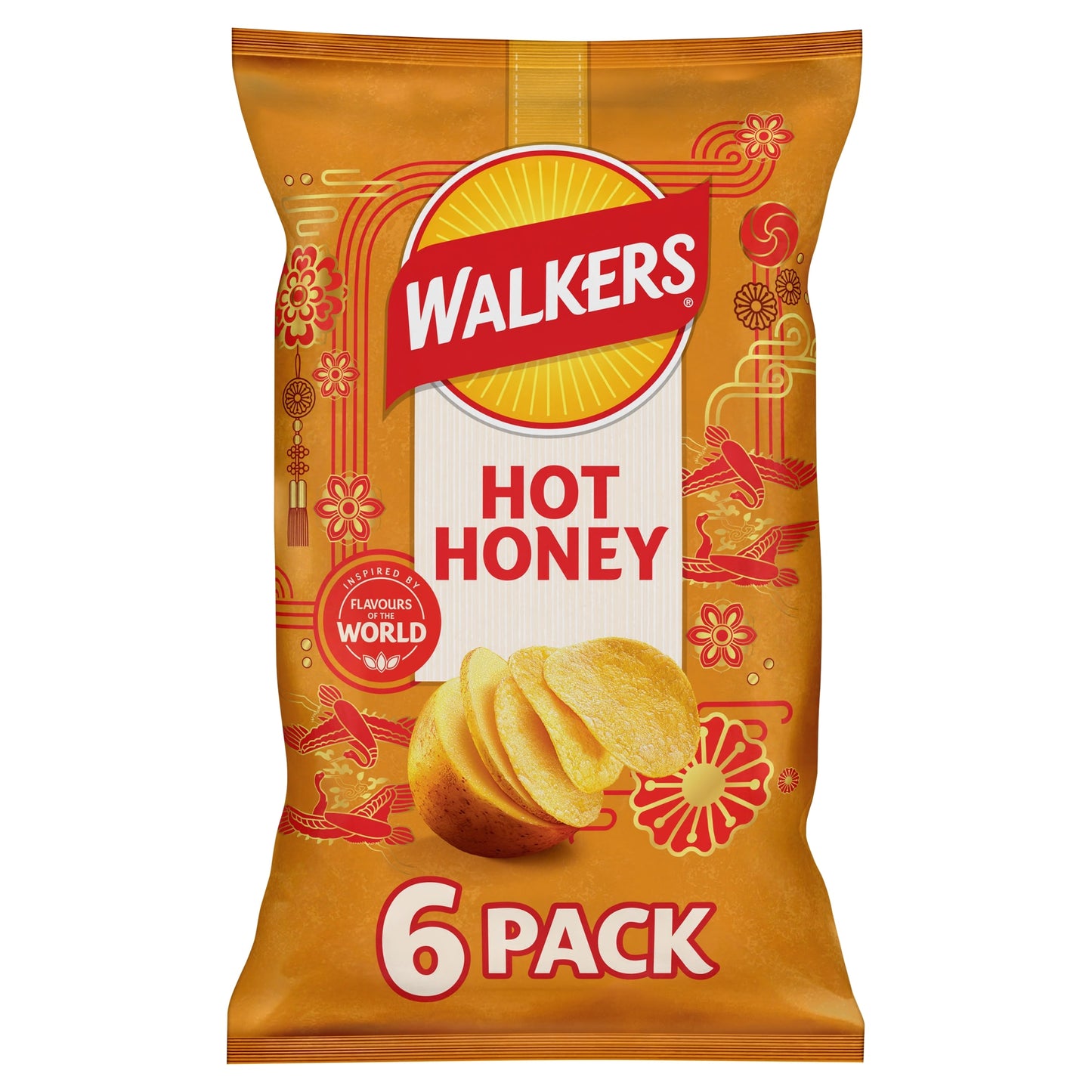 Walkers Hot Honey Crisps 6 x 25g — image 4