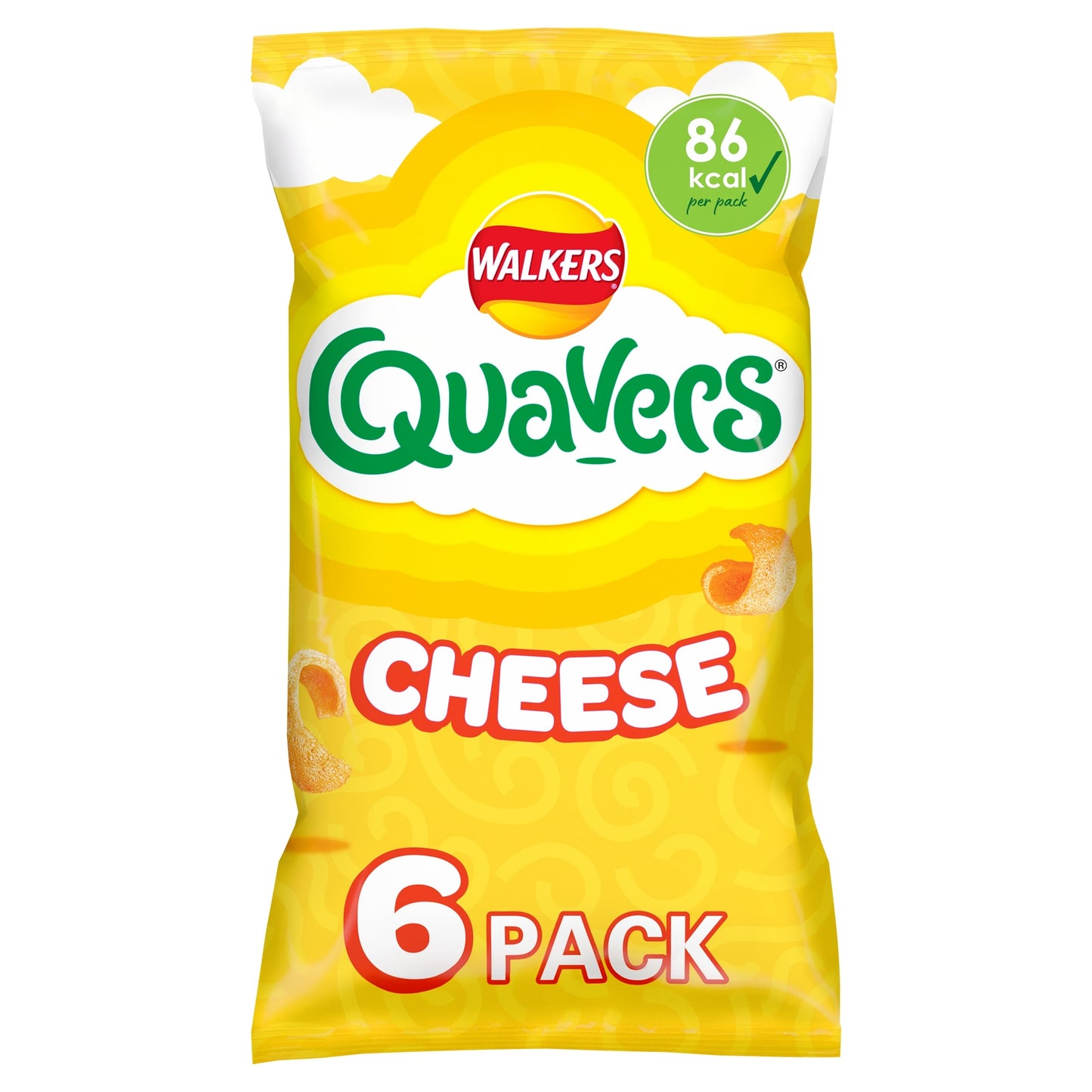 Walkers Quavers Cheese Multipack Crisps 6x16g — image 4