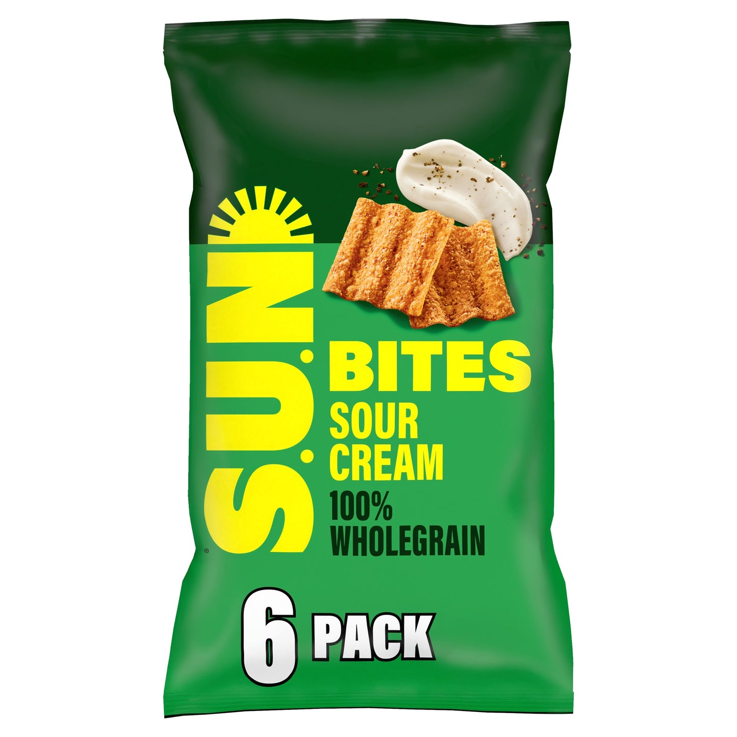 Walkers Sunbites Sour Cream & Black Pepper Multipack Crisps 6x25g — image 5