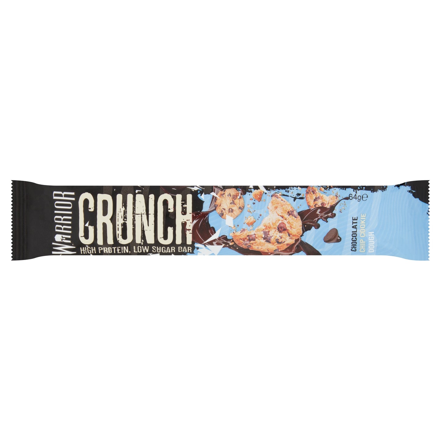Warrior Crunch Protein Chocolate Chip Cookie Dough 64g — image 1