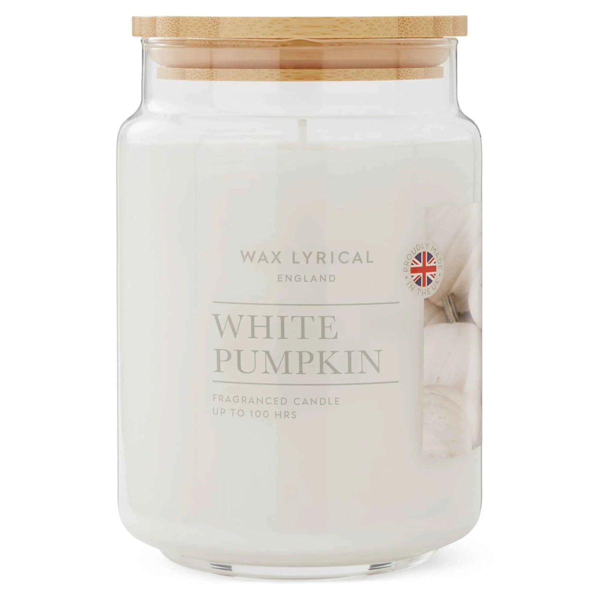 Wax Lyrical England White Pumpkin Candle 475g