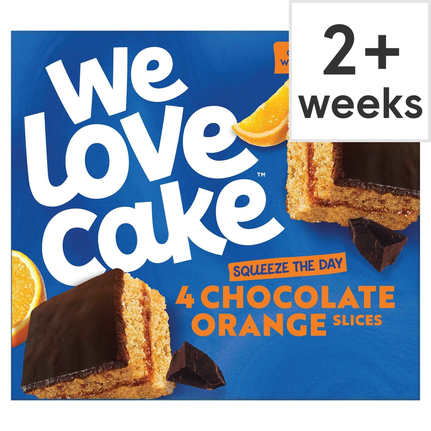 We Love Cake Free From Chocolate Orange Slices 4 Pack 132g