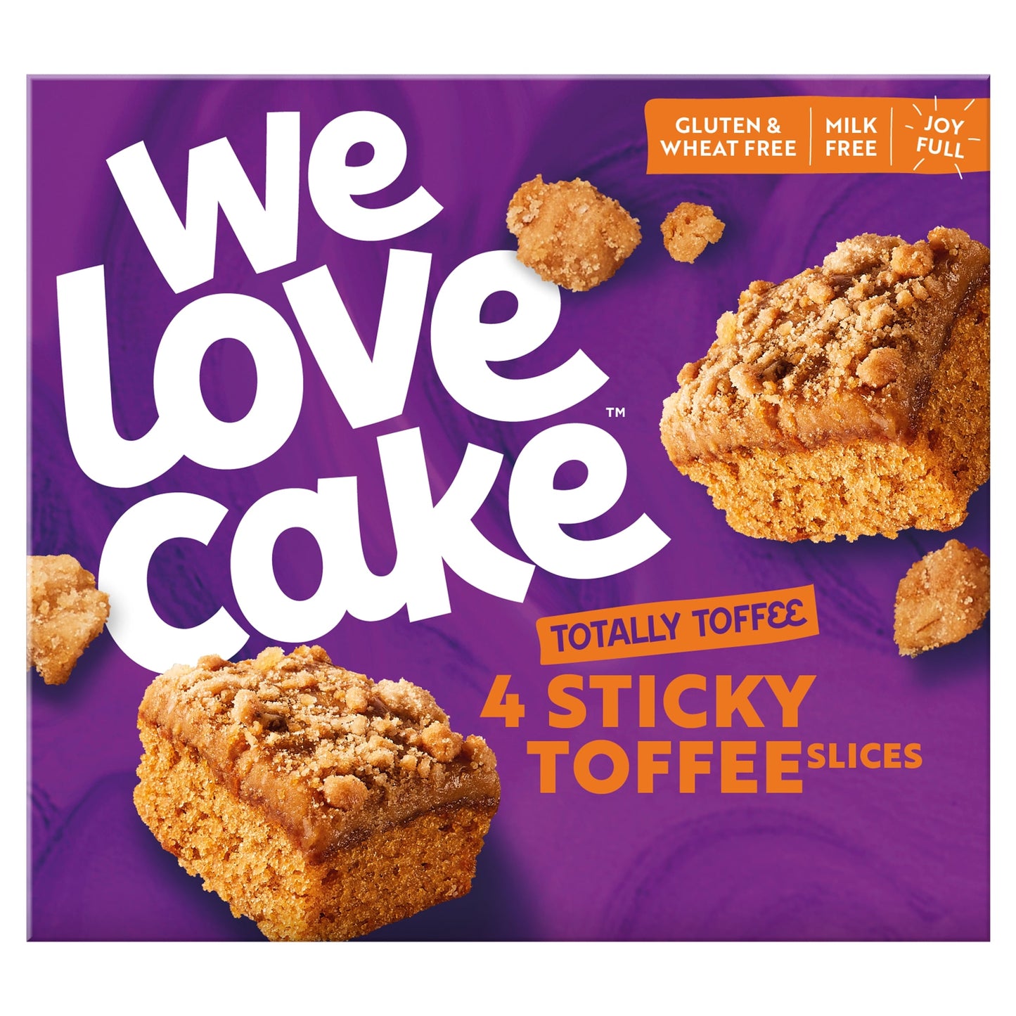 We Love Cake Free From Sticky Toffee Slices 4 Pack 158g — image 1