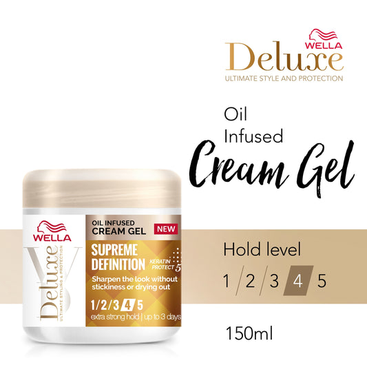 WELLA DELUXE OIL INFUSED CREAM GEL 150ML — image 2