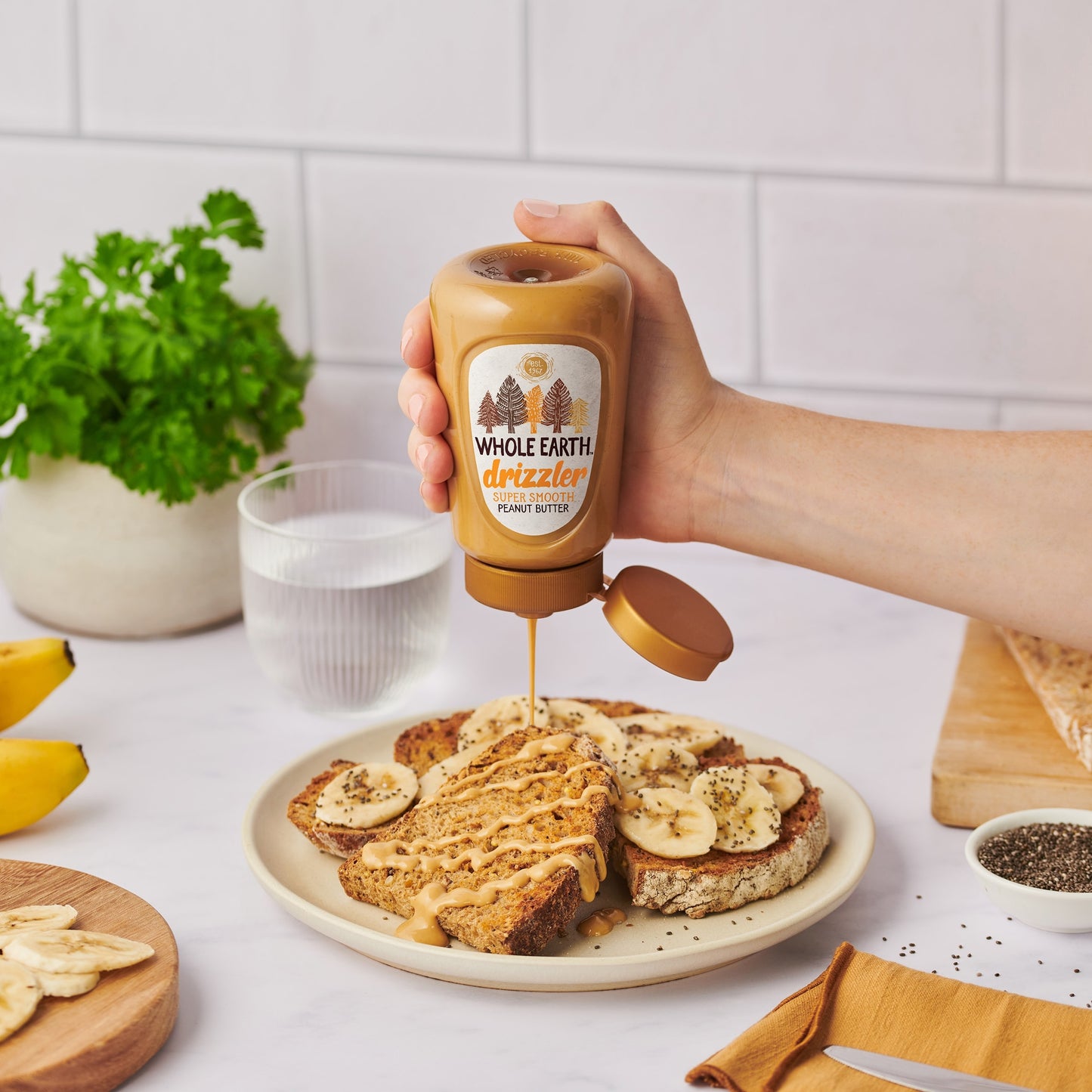 Whole Earth Drizzler Super Smooth Peanut Butter 320G — image 2