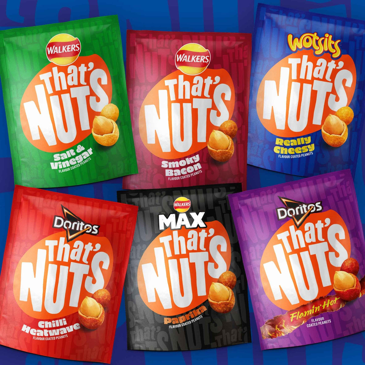 WOTSITS Thats Nuts Really Cheesy 160g pack shot