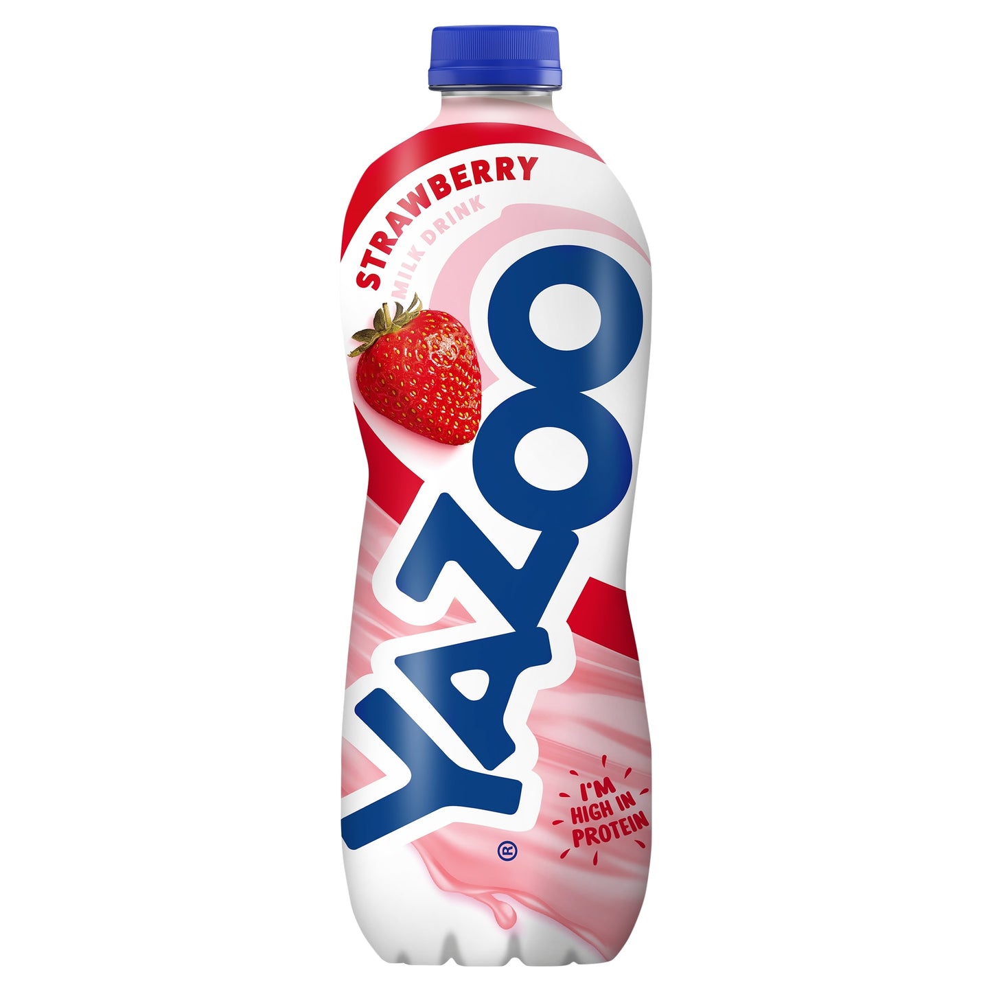 Yazoo Strawberry Milkshake 1 Litre Bottle — image 1