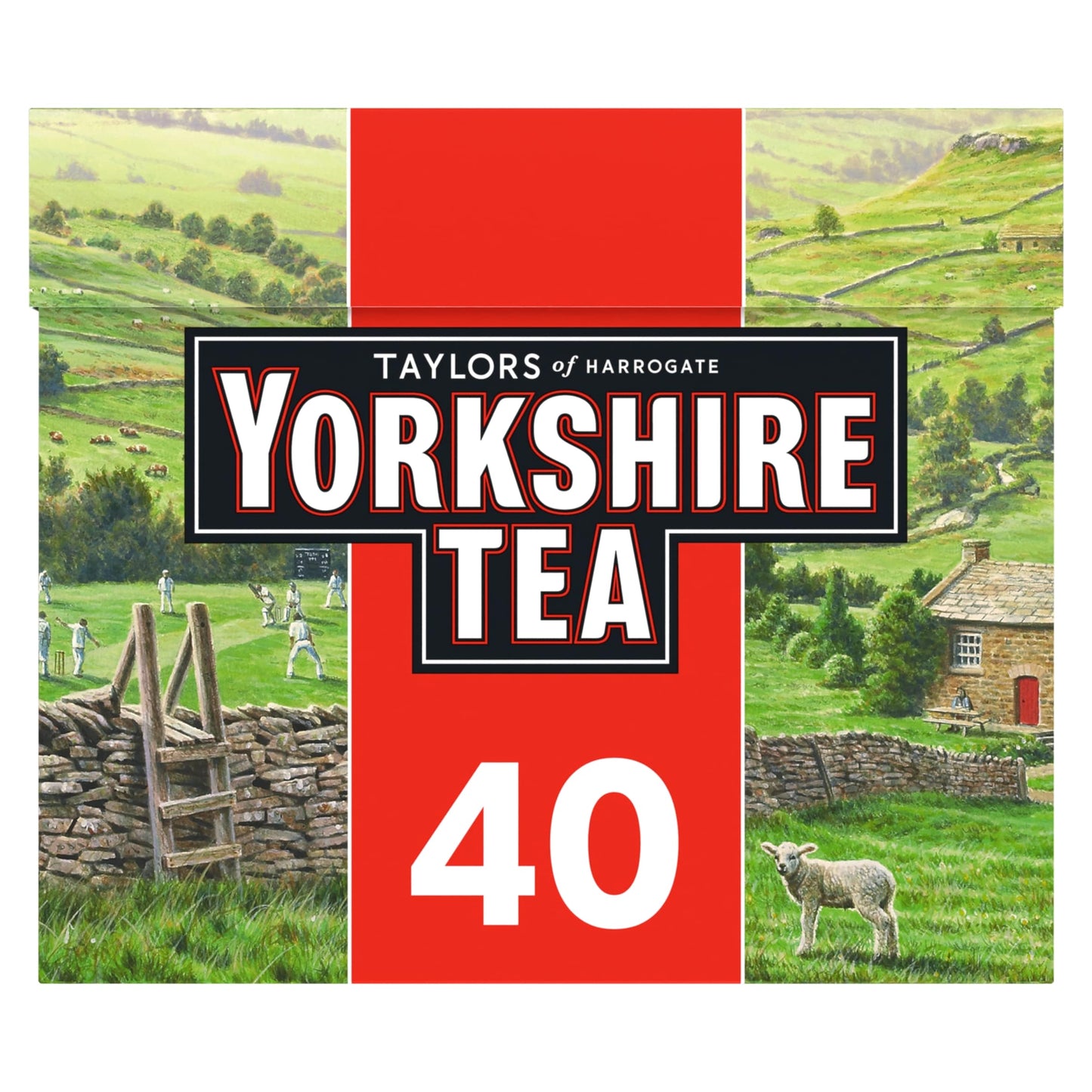 Yorkshire 40 Tea Bags 125G — image 1
