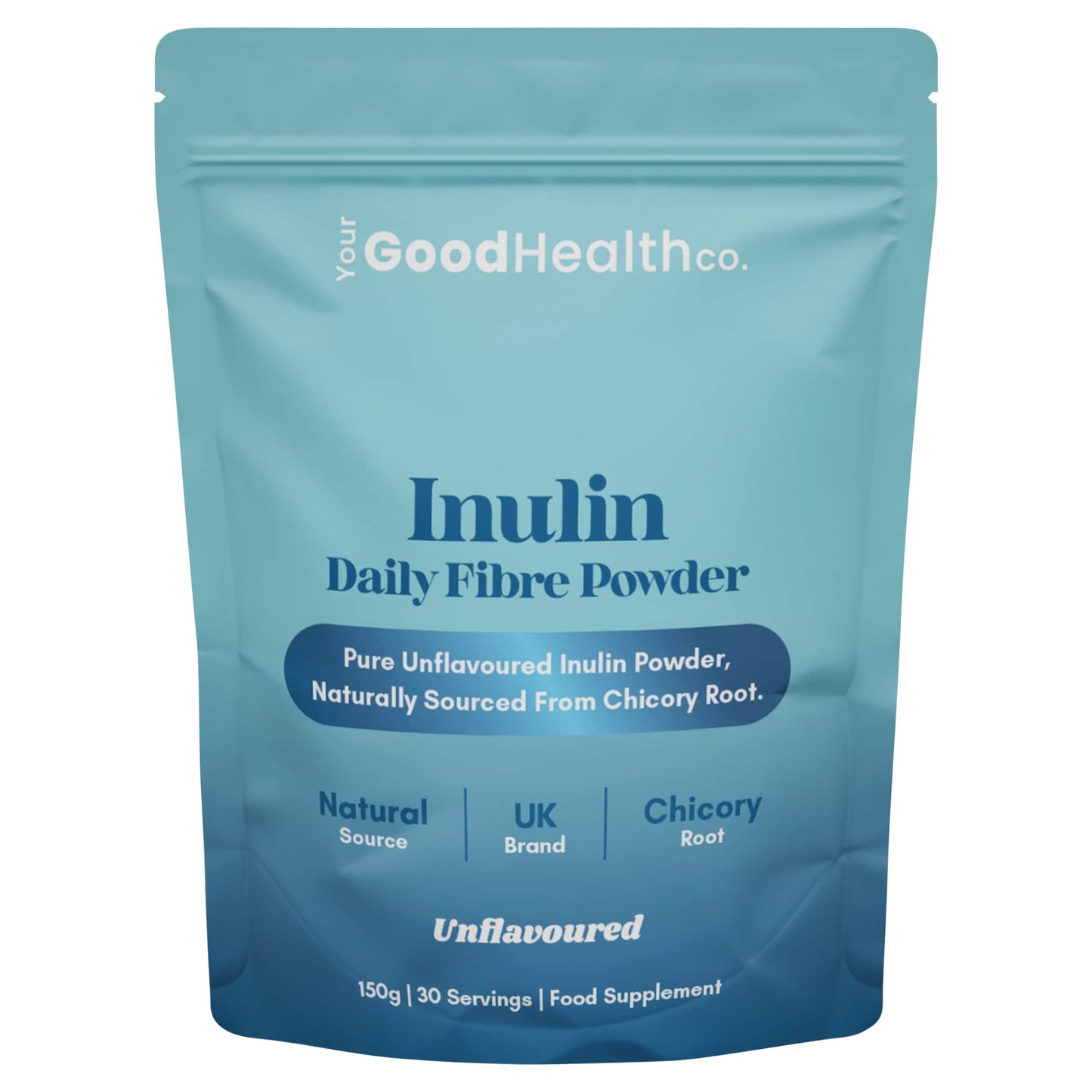 Your Good Health Co. Unflavoured Inulin Powder 150g — image 1