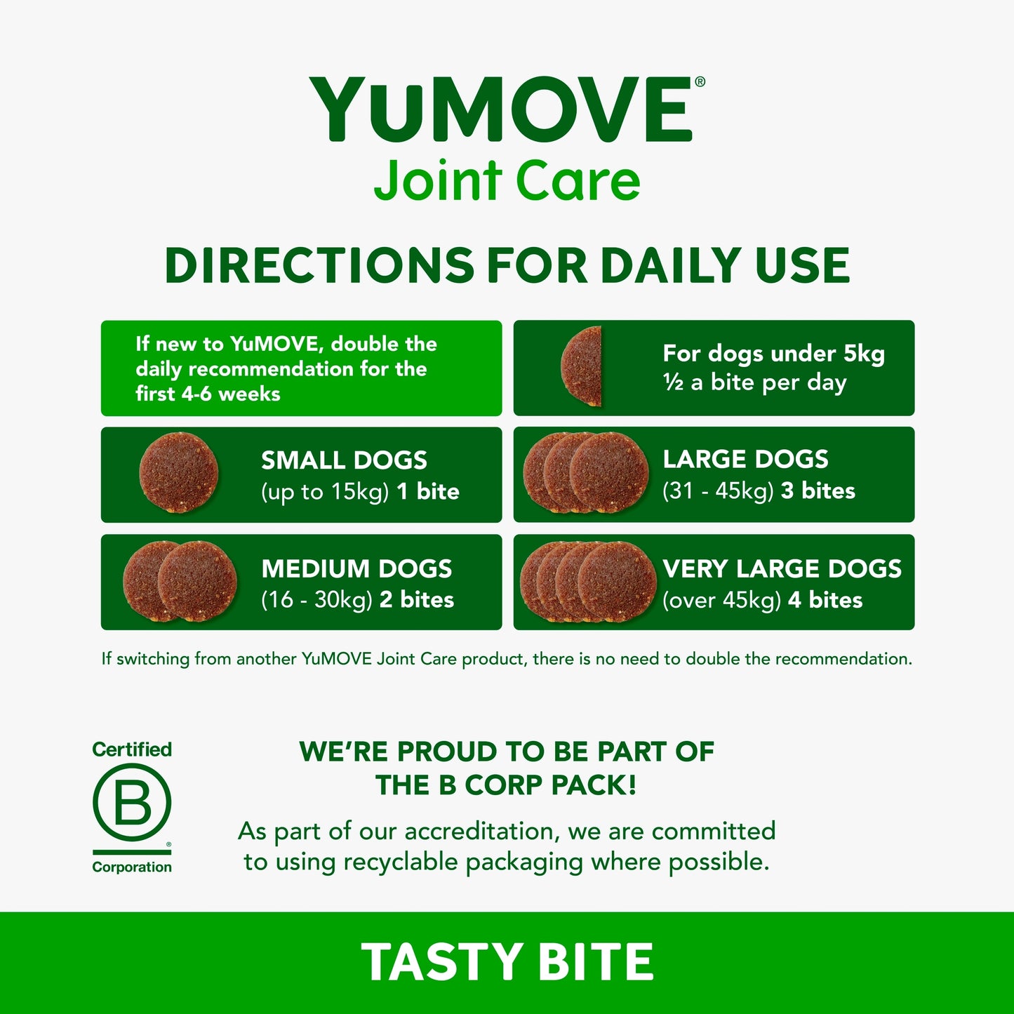 YuMove Joint Care Daily Bites for Adult Dogs 60 Pack 150g — image 5