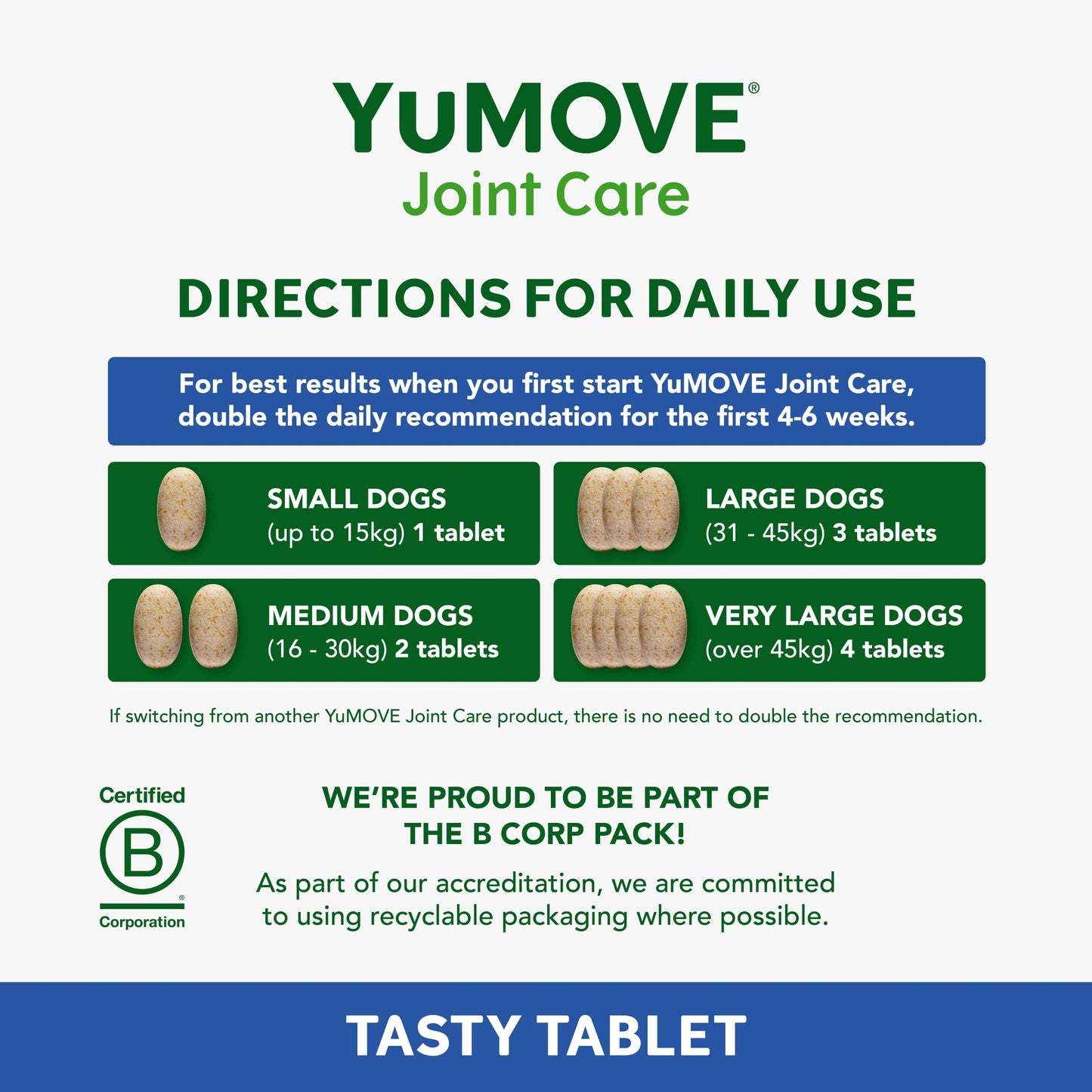 YuMove Joint Care Senior Dog 80 Tablets 76g — image 5