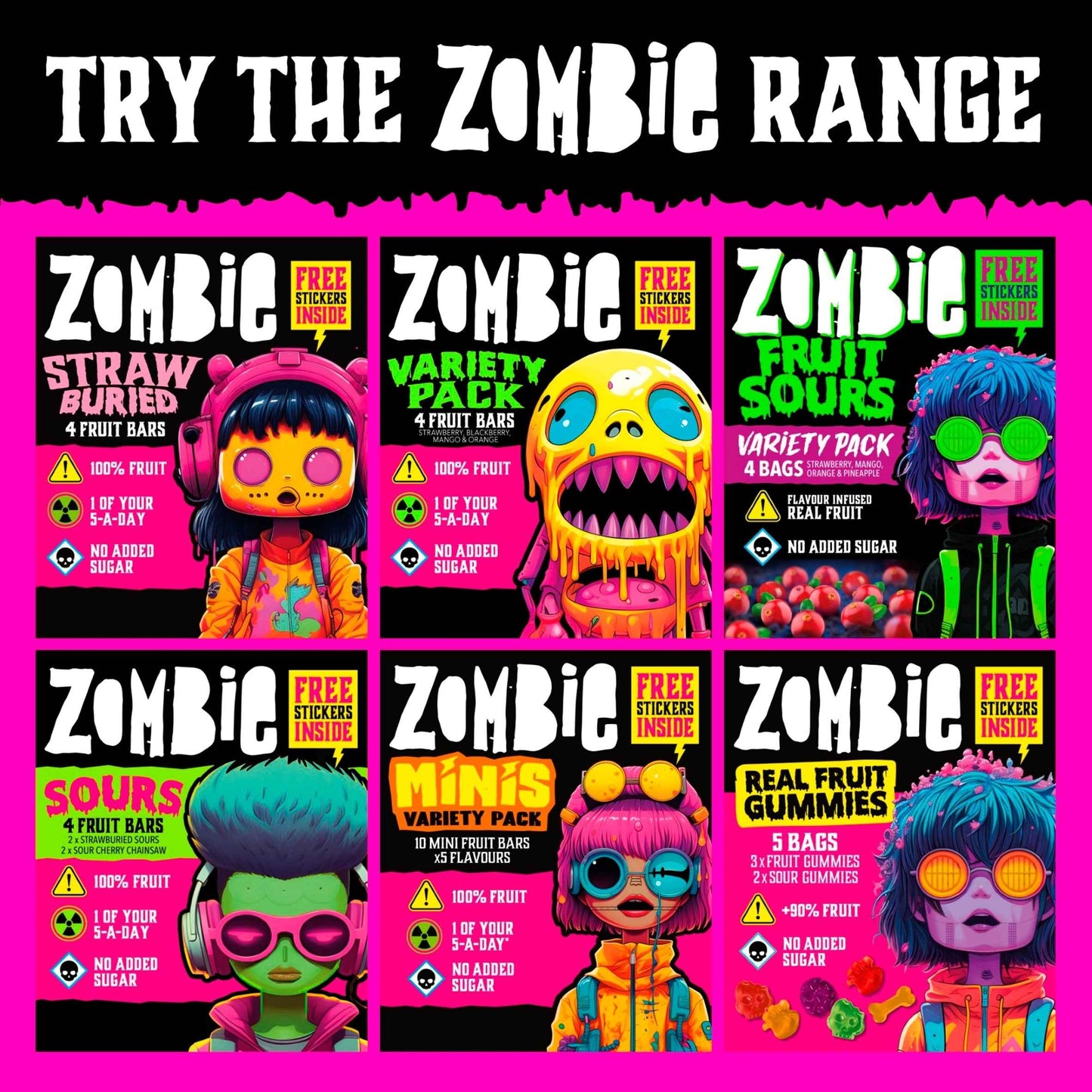 ZOMBIE Mango Fruit Snack Bar Multipack 4x25g extra photo