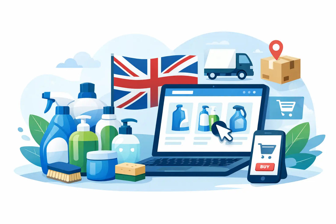 Where to Buy British Cleaning Products Online pack