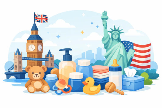 British Baby Care Products USA Guide pack