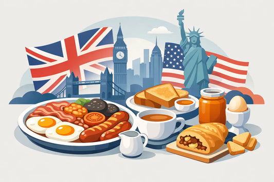 British Breakfast Foods USA Shoppers Love pack