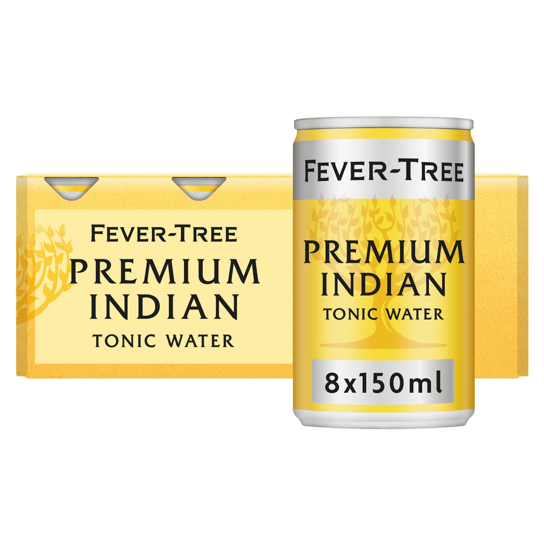 Fever-Tree Premium Indian Tonic Water cans 8x150ml UK pack