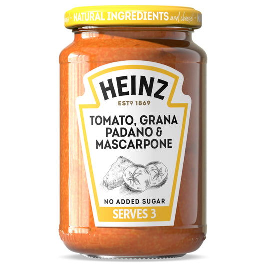 Heinz Tomato Grana Padano Mascarpone Pasta Sauce 350g jar