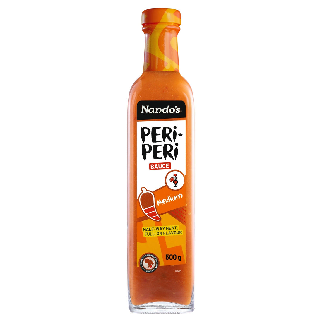 Where to buy Nando's Medium Peri-Peri Sauce 500g in the USA - UK import from Great British Imports