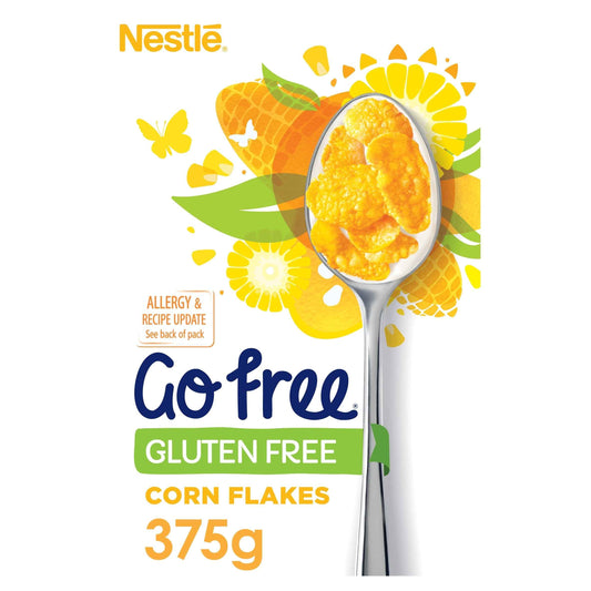 Nestle Go Free Gluten Free Cornflakes 375g box