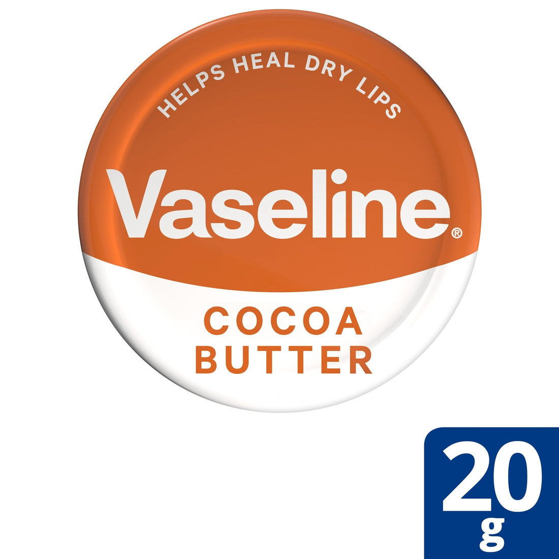 Where to buy Vaseline Lip Therapy Cocoa 20g in the USA - UK import from Great British Imports